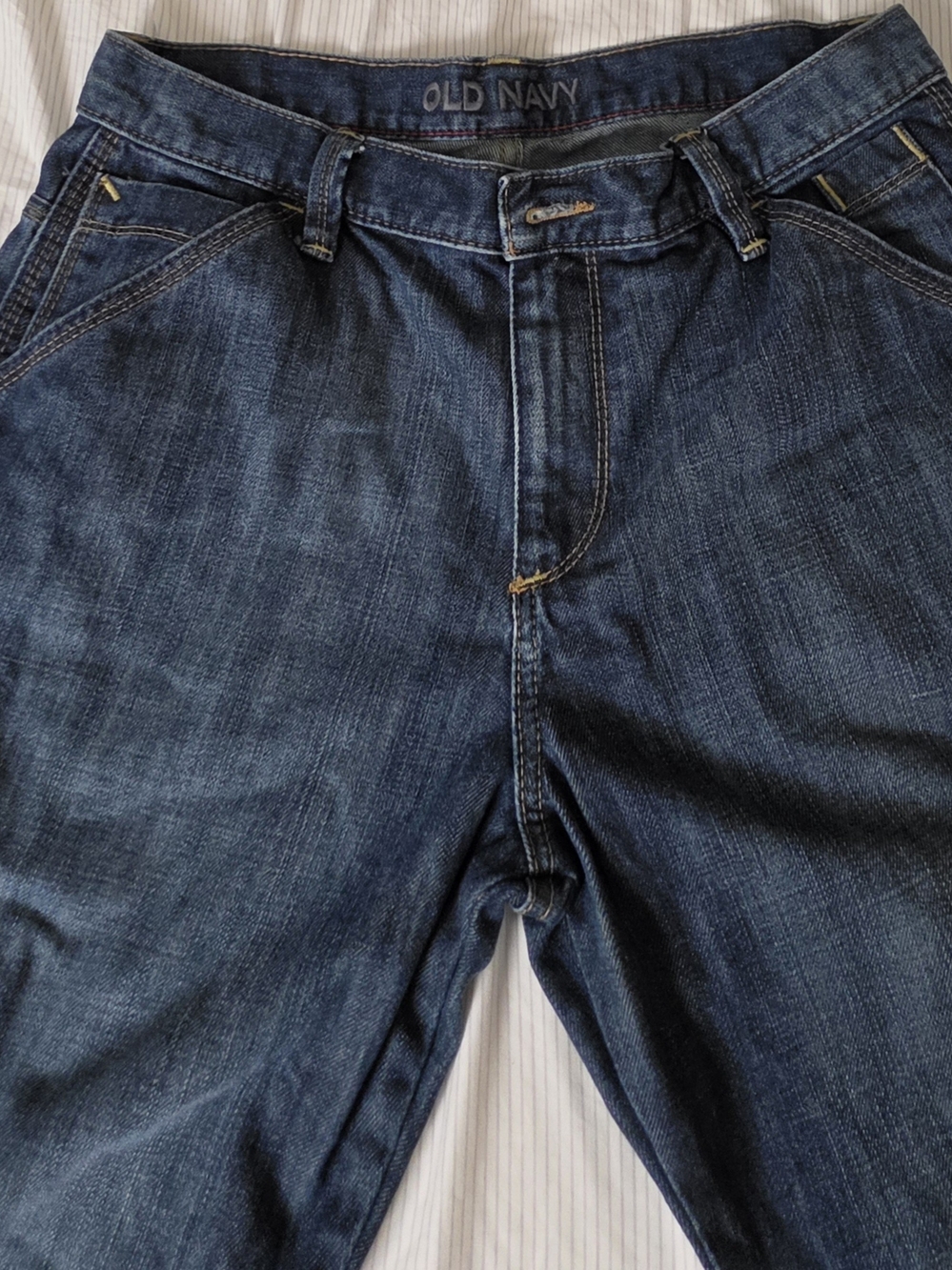 Old Navy Men’s Dark Indigo Relaxed Jeans
